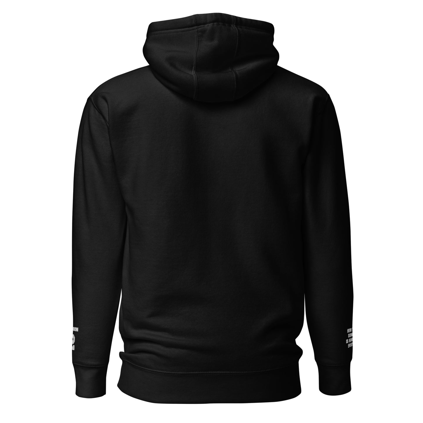 Johnson Embroidered Logo Hoodie - Black