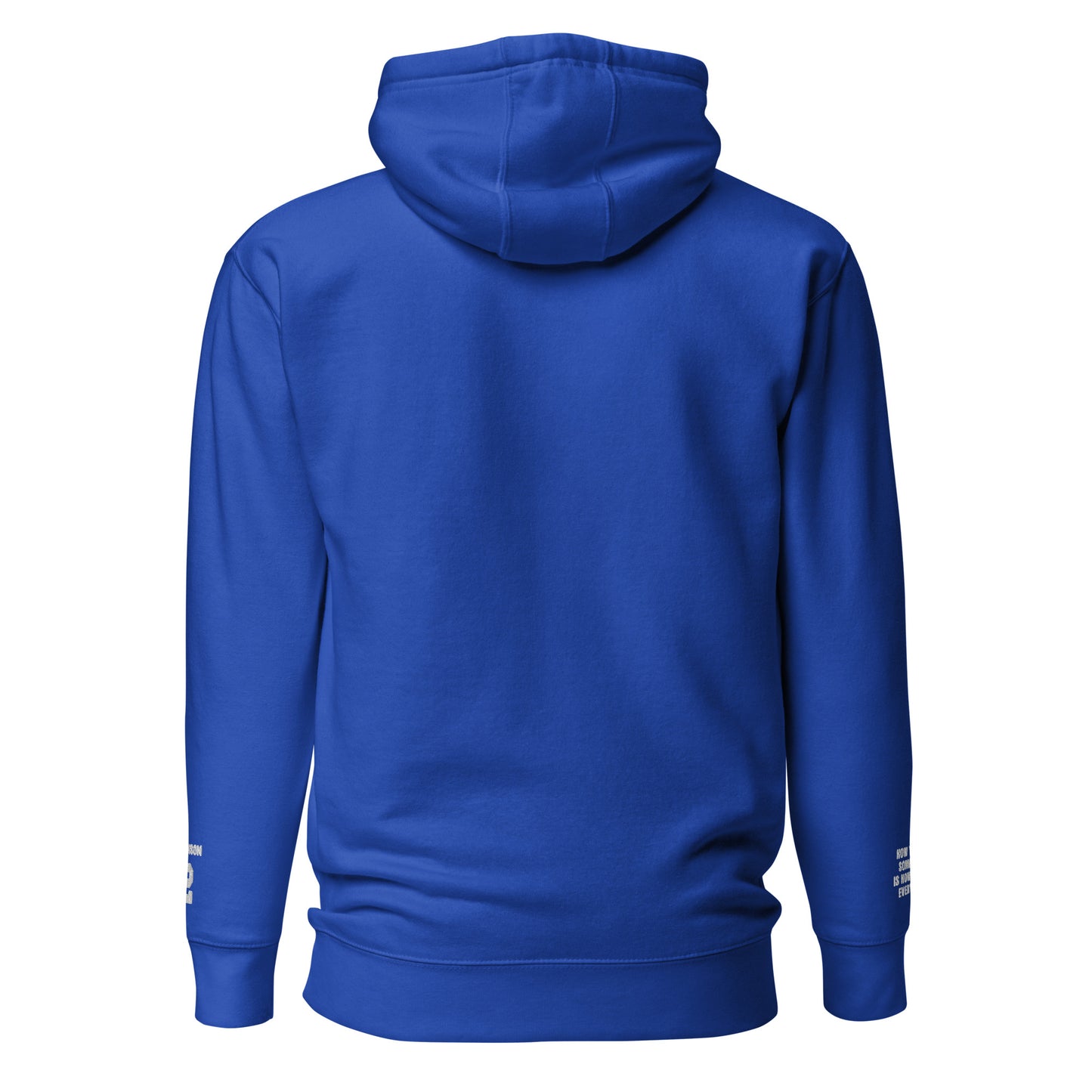 Johnson Embroidered Logo Hoodie - Blue