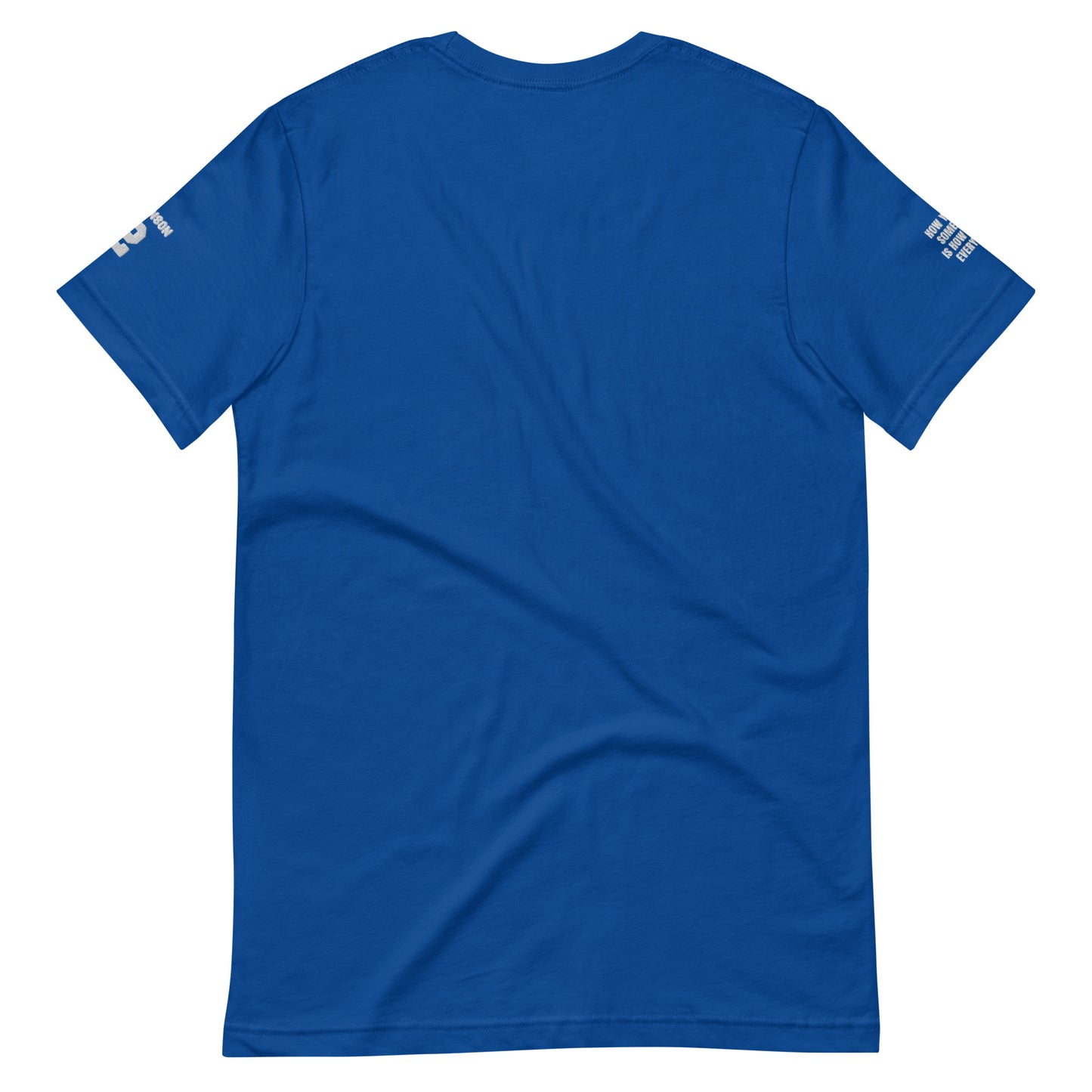 Johnson Embroidered Logo T-Shirt - Blue