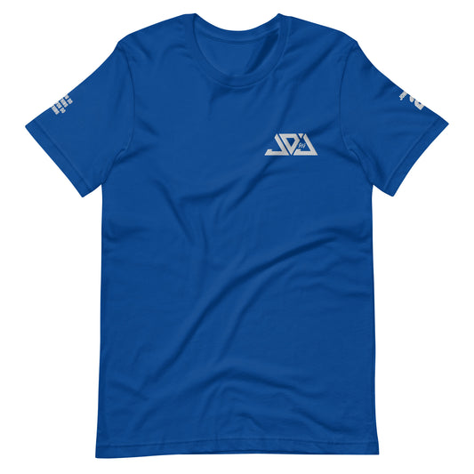 Johnson Embroidered Logo T-Shirt - Blue