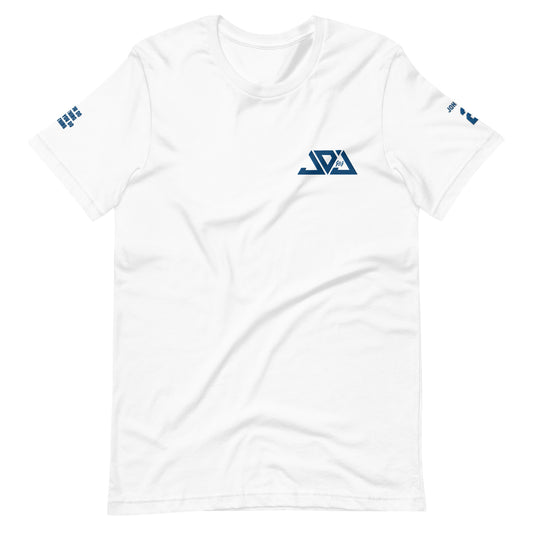 Johnson Embroidered Logo T-Shirt - White